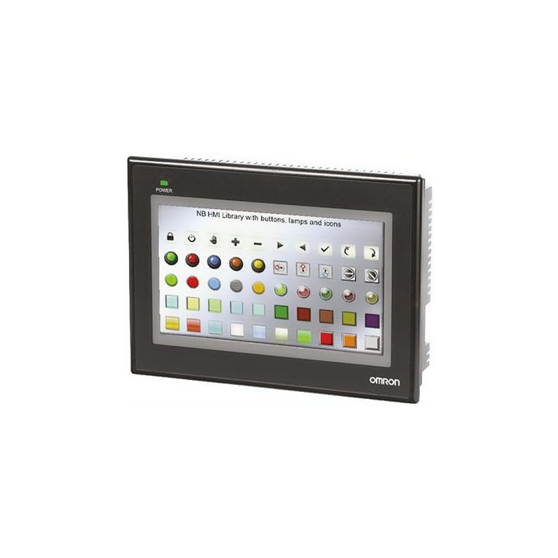 1 pcs - Omron NB Series Touch Screen HMI - 7 in, TFT LCD Display, 800 x 480pixels