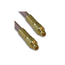 1 pcs : 265101-08-12.00 - RF Cable Assemblies MMCX Str Plug to Str Plug RG-178 12in