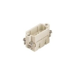 1 pcs : 09200103001 - Heavy Duty Power Connectors MALE INSERT HAN A 10 POS CRIMP
