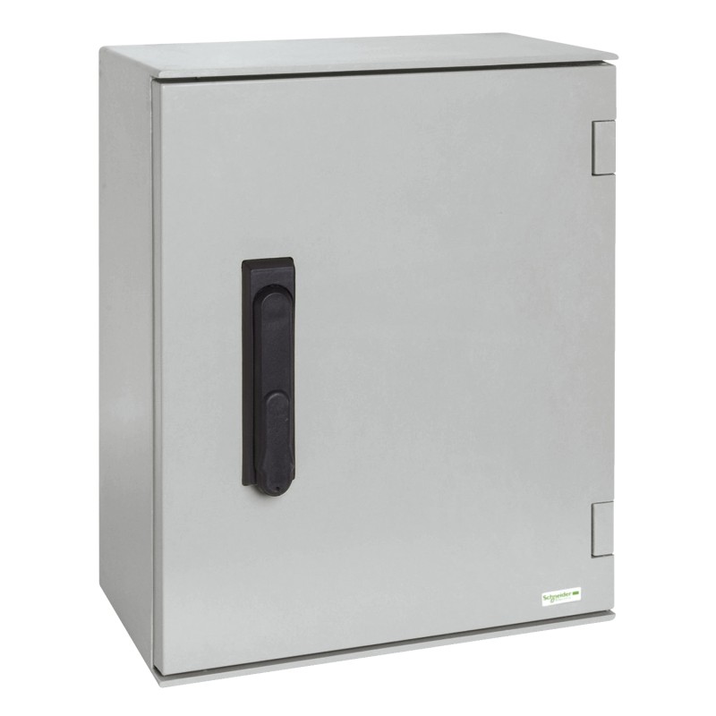 1 pcs - Schneider Electric Fibreglass Reinforced Polyester Wall Box, IP66, 647 mm x 436 mm x 250mm