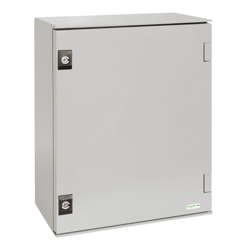 1 pcs - Schneider Electric Polyester Wall Box, IP66, 847 mm x 636 mm x 300mm