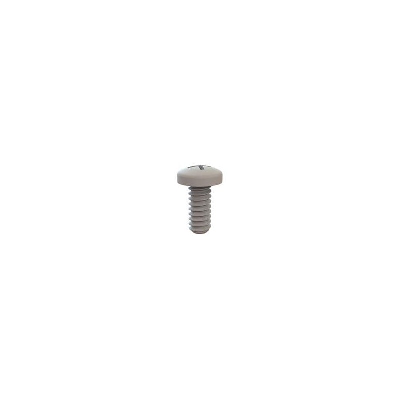 1 pcs : 010440W025PC - Screws & Fasteners Pan Phillips Screw, 4-40 Thread, 1/4 Lg, Transparent, Polycarbonate