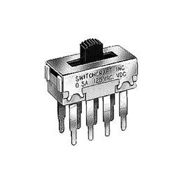 1 pcs : C56313L1X - Slide Switches DP3T SLIDE LOCKING