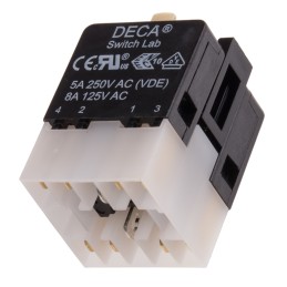 1 pcs - RS PRO Contact Block for Use with ADA16E Series, 125 V ac, 250 V ac, 2NO + 2NC