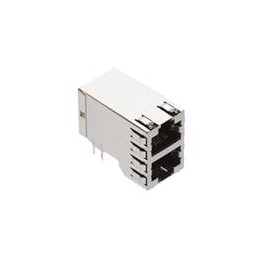 1 pcs : 1888652-2 - Modular Connectors / Ethernet Connectors 2X1 OFFSET STACKJACK
