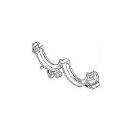 1 pcs : 12010266 - Automotive Connectors CONDUIT CLIP ROSEBUD SIZE 25 6.35 DIAM