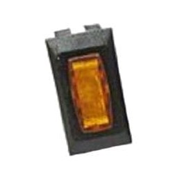 1 pcs : GIL-2000-2021 - Industrial Panel Mount Indicators / Switch Indicators 28V Amber Indicator Incandescnt .25 Term
