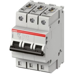 1 pcs - ABB SMISSLINE TP S400M MCB, 3P, 25A Curve C, 230V AC, 10 kA Breaking Capacity