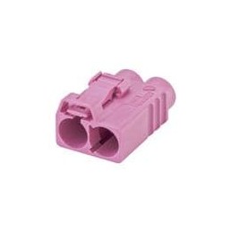 1 pcs : 59Z115-000H - RF Connector Accessories Plastic housing Jack Straight H Violet