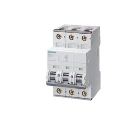1 pcs - Siemens SENTRON 5SY7 MCB, 3P, 63A Curve C, 400V AC, 72V DC, 15 kA Breaking Capacity