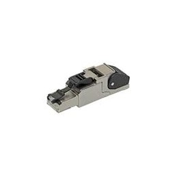 1 pcs : 130047-8008 - Modular Connectors / Ethernet Connectors FA RJ45 CAT6A 8P MA STR SHLD IPC AWG22