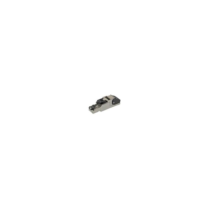 1 pcs : 130047-8008 - Modular Connectors / Ethernet Connectors FA RJ45 CAT6A 8P MA STR SHLD IPC AWG22