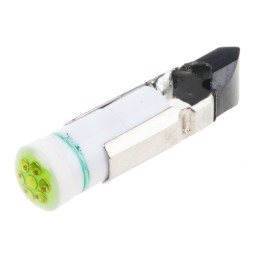 1 pcs - RS PRO Green LED Indicator Lamp, 24V dc, Telephone Slide Base, 5.5mm Diameter, 50mcd