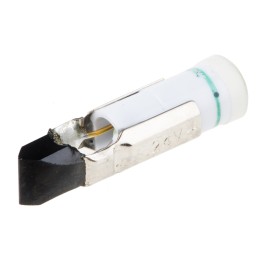 1 pcs - RS PRO Green LED Indicator Lamp, 24V dc, Telephone Slide Base, 5.5mm Diameter, 50mcd