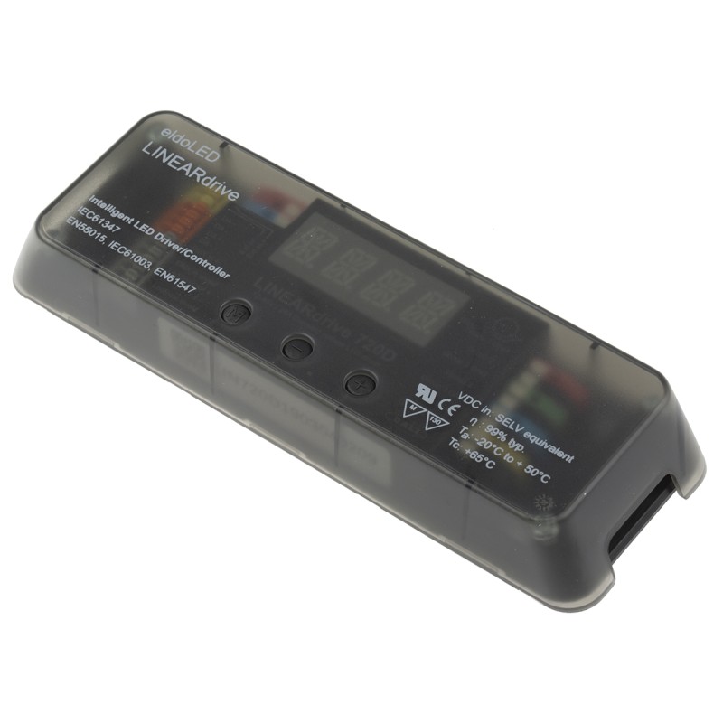 1 pcs - eldoLED LED Driver, 12 - 24V Output, 720W Output, 6A Output, Constant Voltage Dimmable