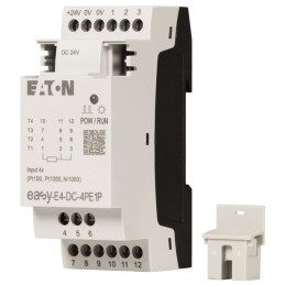 1 pcs - Eaton EasyE4 Series Control Relay, Relay Output, 4-Input, Analog Input