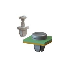 1 pcs : FQT-1 - Screws & Fasteners Fastener,1/4 Turn,White, Fastener,Quarter Turn,White