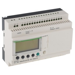 1 pcs - Schneider Electric Zelio Logic Series Logic Module, 12 V dc Supply, Relay Output, 16-Input, Analogue, Digital Input
