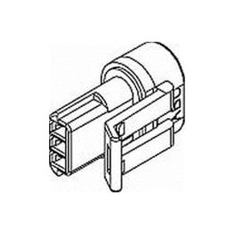 1 pcs : 12162181 - Automotive Connectors 3P FEMALE BLACK MP 150.2 SERIES