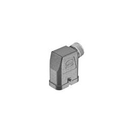 1 pcs : 19127080501 - Modular Connectors / Ethernet Connectors Han Q 8/0-GS-Metal SIDE ENTRY M25