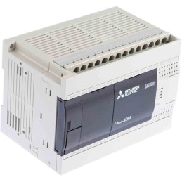 1 pcs - Mitsubishi FX3G Series Logic Module, 12 - 24 V dc Supply, Relay Output, 24-Input, Sink, Source Input