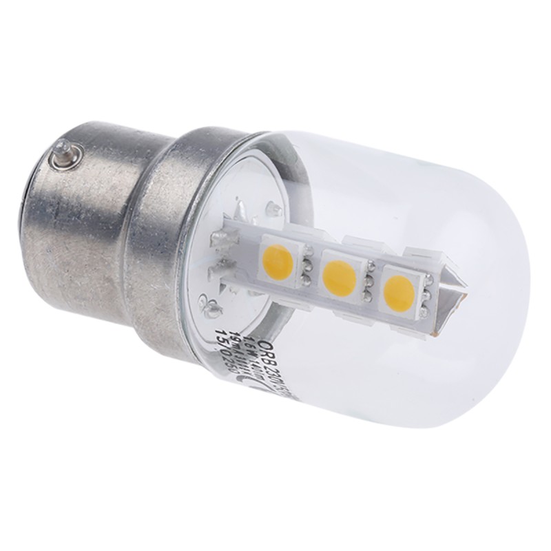 1 pcs - Orbitec T28 B22 LED Pygmy Bulb 2.5 W(25W), 3000K, Warm White, Pygmy shape