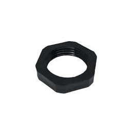 1 pcs : 7211 853 - Screws & Fasteners PG 11 LOCKNUT BLACK PA