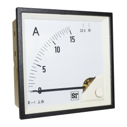 1 pcs - Sifam Tinsley Sigma Analogue Panel Ammeter 15A AC, 92mm x 92mm Moving Iron