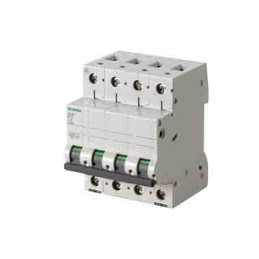 1 pcs - Siemens SENTRON 5SL6 MCB, 3P+N, 63A Curve C, 400V AC, 72V DC