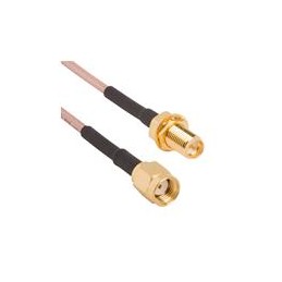 1 pcs : 095-902-536-012 - RF Cable Assemblies RF Cable Assembly RP Inch Length 50 Ohms