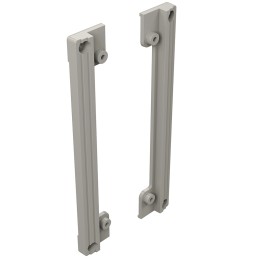 1 pcs - Rose Aluminium for Use with AluForm Encolosures, 9mm