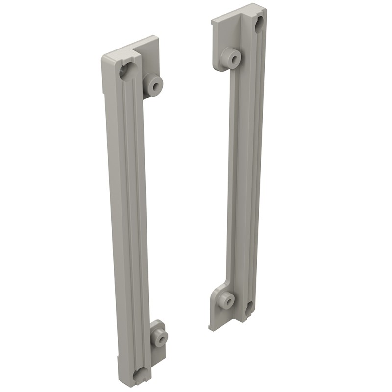 1 pcs - Rose Aluminium for Use with AluForm Encolosures, 9mm