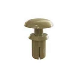 1 pcs : SRHR-3055 - Screws & Fasteners Snap Rvt,Hg Tmp,Tan,.118 in-.158 in Hld, Snap Rivet,High Temp,Tan,1K/Bag