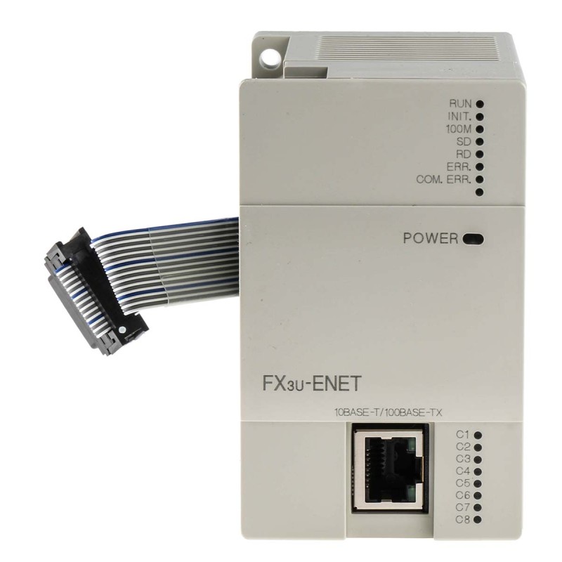 1 pcs - Mitsubishi FX3U Series Series PLC I/O Module for Use with FX3U Series