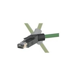 1 pcs : 09451511121 - Modular Connectors / Ethernet Connectors RJI RJ45 PN plg Cat5 4p IDC angled