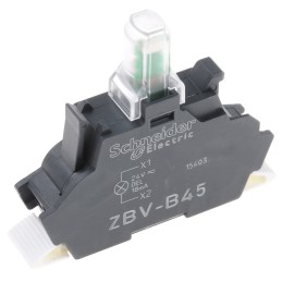 1 pcs - Schneider Electric Harmony XB Series Light Block, 24V ac/dc, Red Light