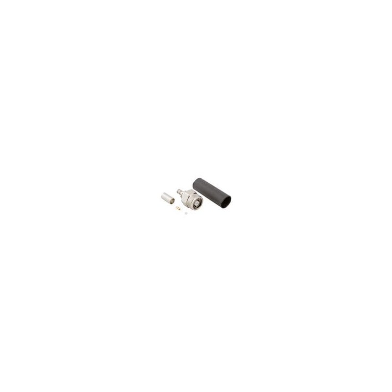 1 pcs : 031-6502 - RF Connectors / Coaxial Connectors Straight TNC Plug Rev Polarity LMR-200