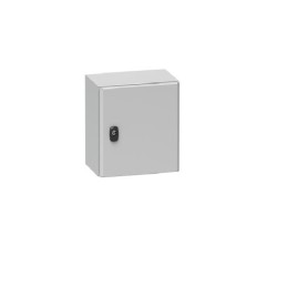1 pcs - Schneider Electric Steel Metal Enclosure, IP66, 1000 mm x 800 mm x 250mm