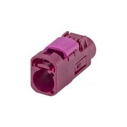 1 pcs : 59Z063-000D - RF Connector Accessories Plastic housing Jack Straight D BViolet