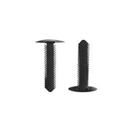 1 pcs : XT3751250A - Screws & Fasteners .375IN H .062-1.25PT XMAS TREE CLIP:NYLON BLACK, XMAS TREE CLIP:1000/BAG