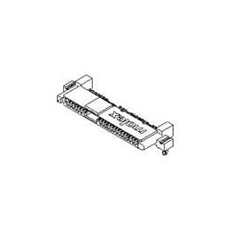 1 pcs : 87975-1001 - I/O Connectors 1.27MM SAS RECPT 29P R/A SMT