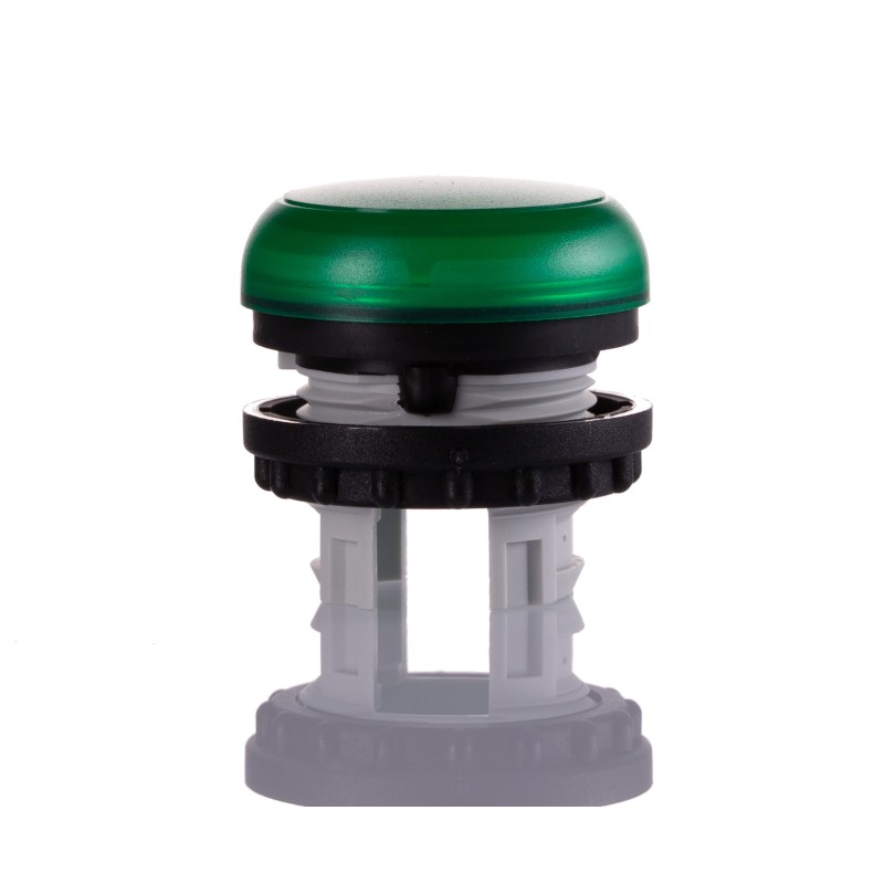 1 pcs - Eaton Green Pilot Light Head, 22.5mm Cutout M22 Series