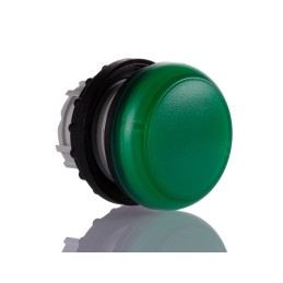 1 pcs - Eaton Green Pilot Light Head, 22.5mm Cutout M22 Series