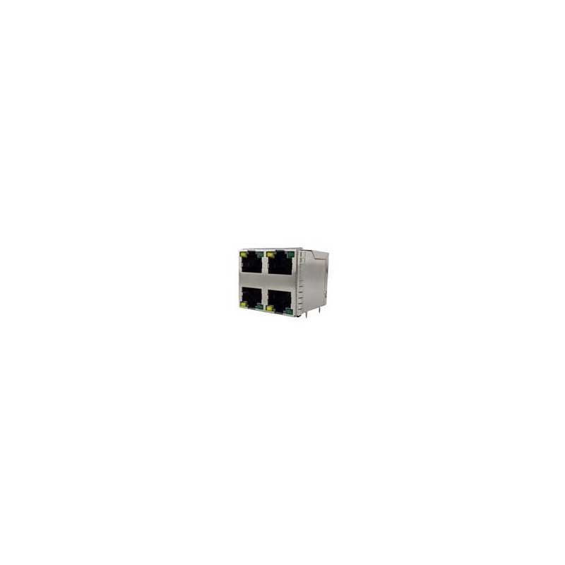 1 pcs : RJE4W4887441 - Modular Connectors / Ethernet Connectors MODULAR JACK