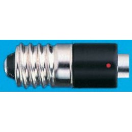 1 pcs - Marl White LED Reflector Bulb, 110V ac, E10 Base, 4.8mm Diameter, 750mcd