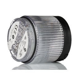 1 pcs - Allen Bradley 856T Series White Flashing, Steady, Strobe Effect Beacon Tower, 24 V ac/dc, LED Bulb, AC, DC, IP66, IP67
