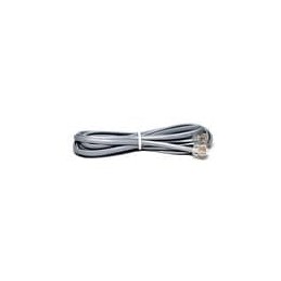 1 pcs : MP-5FRJ11STWS-007 - Ethernet Cables / Networking Cables FLAT CBL(6X4) RJ11 STRAIGHT 7'