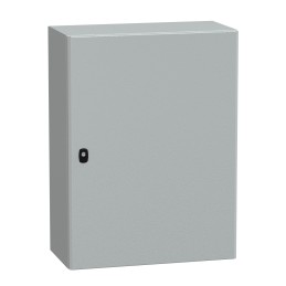 1 pcs - Schneider Electric Spacial S3D Series Steel Wall Box, IP66, 800 mm x 600 mm x 300mm