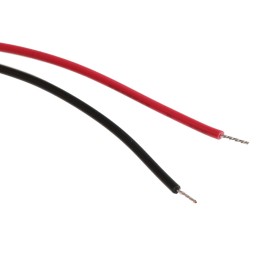 1 pcs - RS PRO Green Panel Mount Indicator, 24V dc, 8mm Mounting Hole Size, Lead Wires Termination