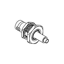 1 pcs : R142331011 - RF Connectors / Coaxial Connectors BNC / STRAIGHT BULKHEAD JACK PANEL SEAL REAR MOUNT CRIMP TYPE - CABLE 2.